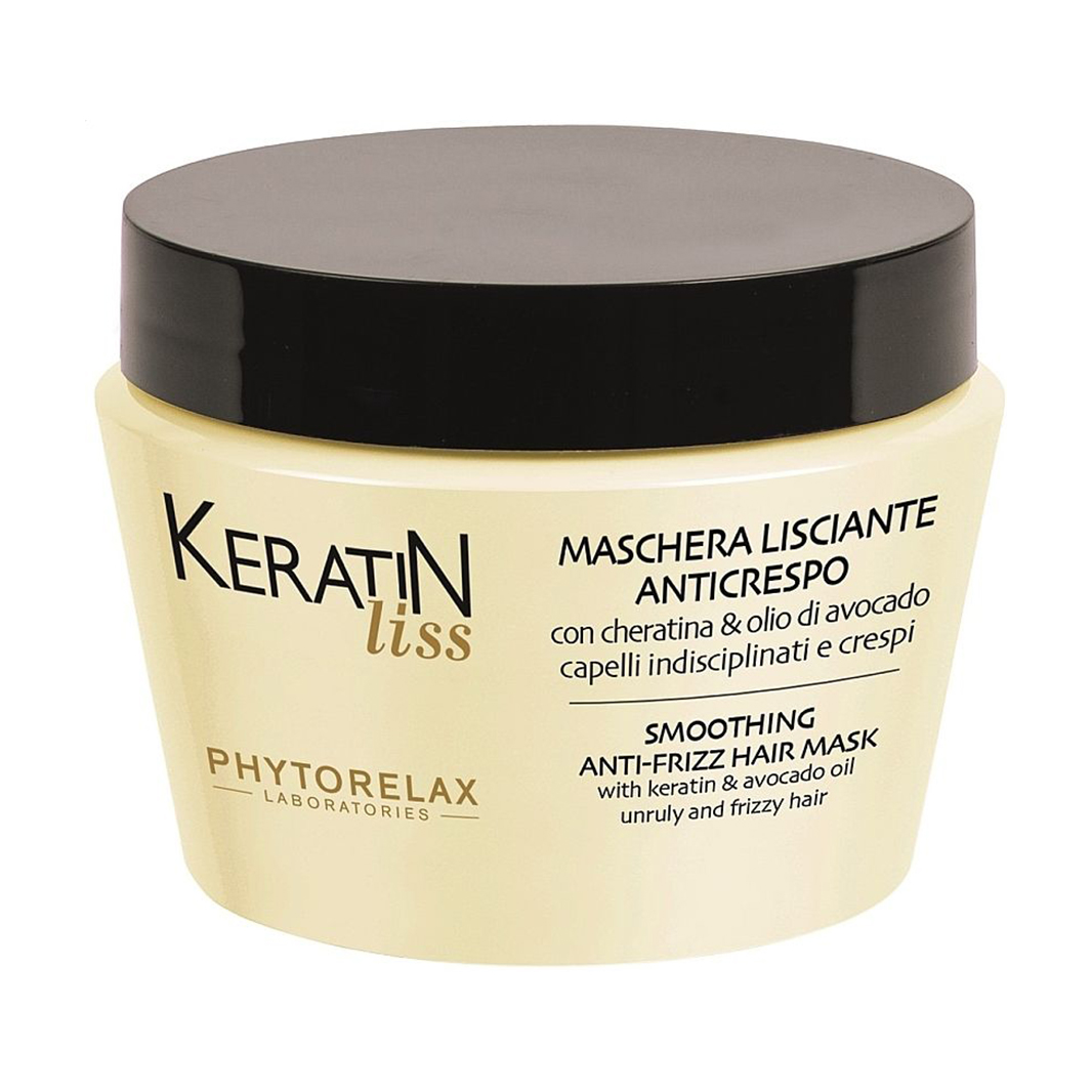 Маска Phytorelax Laboratories Keratin Liss Smoothing Anti-Frizz Hair Mask для розгладження волосся, 250 мл